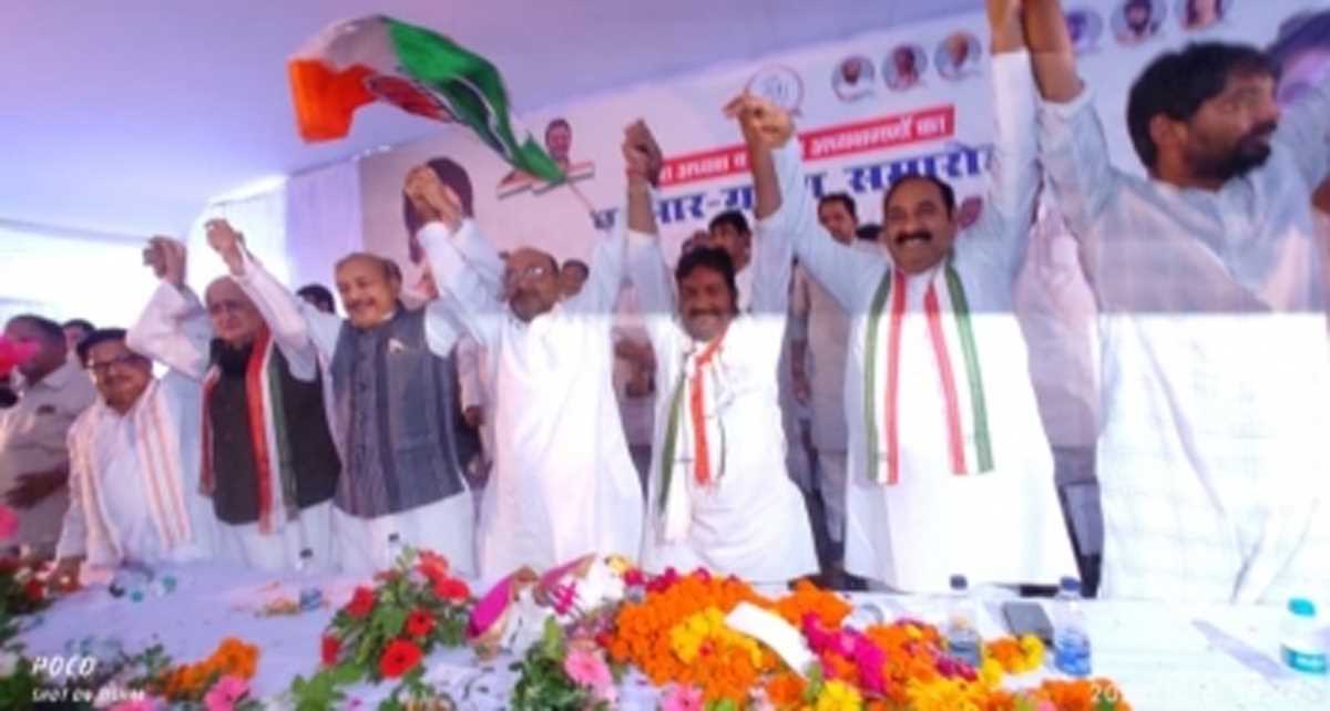 कांग्रेस के प्रदेश अध्यक्ष ब्रजलाल खाबरी ने संभाला कार्यभार, बोले- हर चुनौती का करेंगे मुकाबला